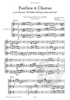 Fanfare & Chorus von Dietrich Buxtehude 