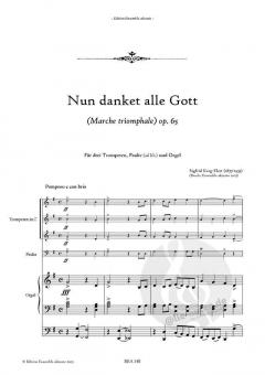 Nun danket alle Gott von Sigfrid Karg-Elert 