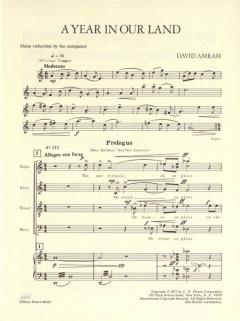 A Year In Our Land von David Amram 