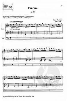 Die besondere Gattung 12: Fanfaren in der Orgelmusik für Orgel im Alle Noten Shop kaufen