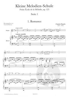 Kleine Melodien-Schule op. 123 - Band 1 von Charles Jean-Baptiste Dancla für Violine und Klavier im Alle Noten Shop kaufen