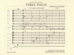 Three Pieces von Ross Lee Finney für Orchester im Alle Noten Shop kaufen (Partitur)