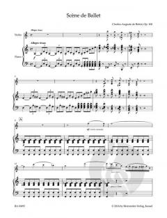 Scène de Ballet op. 100 von Charles-Auguste de Beriot 