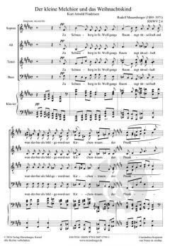 Der kleine Melchior und das Weihnachtskind (Rudolf Mauersberger) 