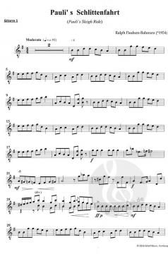 Pauli's Schlittenfahrt von Ralph Paulsen-Bahnsen 