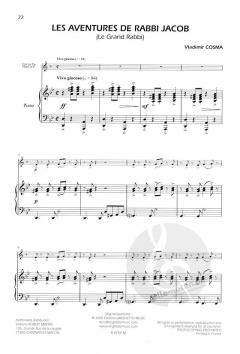 Seine beste Filmmusik von Vladimir Cosma für Horn und Klavier