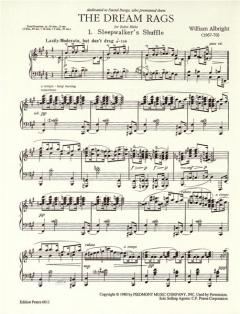 Dream Rags von William Albright für Klavier im Alle Noten Shop kaufen