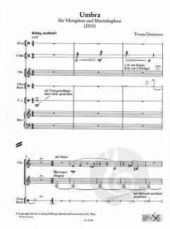 Umbra von Tzveta Dimitrova für Vibraphon und Marimbaphon im Alle Noten Shop kaufen