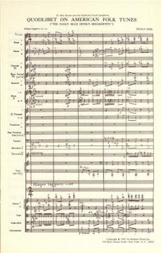 Quodlibet von Ingolf Dahl für Orchester im Alle Noten Shop kaufen