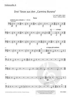 3 Tänze von Carl Orff 