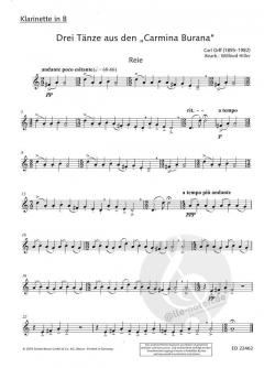 3 Tänze von Carl Orff 