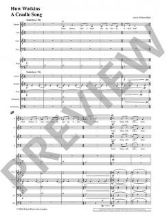 A Cradle Song von Huw Watkins 