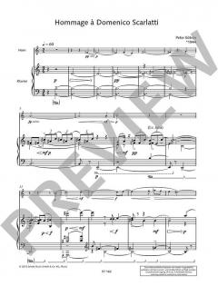 Hommage à Domenico Scarlatti von Péter Eötvös 