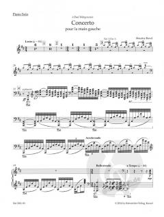 Konzert für die linke Hand von Douglas Woodfull-Harris für Klavier und Orchester im Alle Noten Shop kaufen