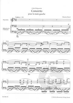 Konzert für die linke Hand von Douglas Woodfull-Harris für Klavier und Orchester im Alle Noten Shop kaufen