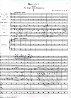 2. Konzert g-Moll op. 33 von Richard Bartmuß für Orgel und Orchester im Alle Noten Shop kaufen (Partitur)