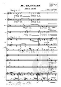 Auf, auf, erstrahle (Charles Stanford) 