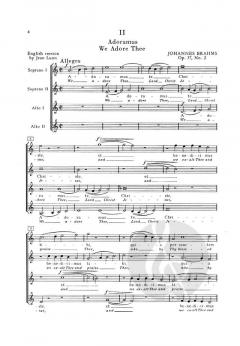 3 geistliche Chöre op. 37 (Johannes Brahms) 