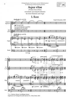 Aqua vitae - Wasser des Lebens (Enjott Schneider) 