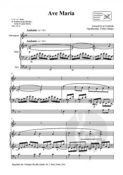 Ave Maria von Fernand de la Tombelle 