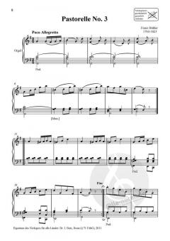 8 kurze und leichte Orgelpastorellen von Franz Bühler im Alle Noten Shop kaufen