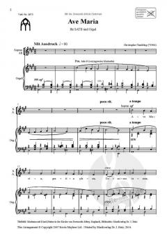 Ave Maria (Christopher Tambling) 
