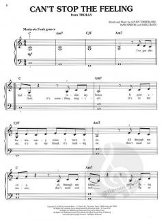 Top Hits of 2016 (Easy Piano) 