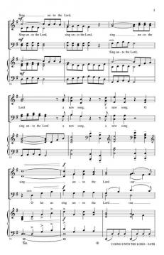 O Sing Unto the Lord (Heather Sorenson) 