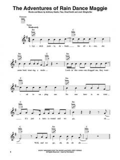 Red Hot Chili Peppers for Ukulele im Alle Noten Shop kaufen