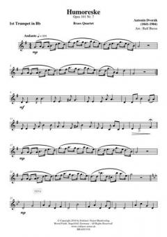 Humoreske op. 101 Nr. 7 von Antonín Dvořák 