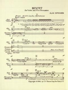 Sextett op. 108 (Alan Hovhaness) 