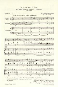 Make A Joyful Noise op. 105 (Alan Hovhaness) 