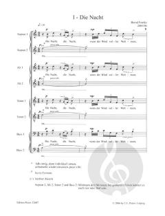 Rilke - Madrigale (Bernd Franke) 