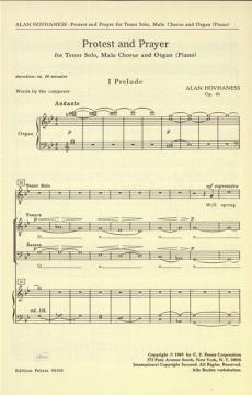 Protest And Prayer op. 41 (Alan Hovhaness) 