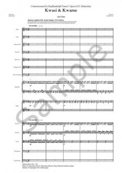 Kwasi & Kwame von Jonathan Dove 