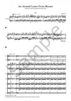 An Airmail Letter from Mozart (Jonathan Dove) 