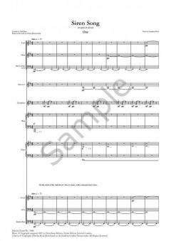 Siren Song von Jonathan Dove 