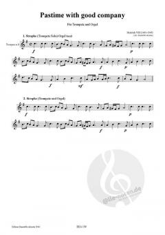 Pastime with good company von Henry VIII für Trompete und Orgel im Alle Noten Shop kaufen