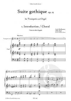 Suite gothique von Leon Boellmann für Trompete und Orgel im Alle Noten Shop kaufen