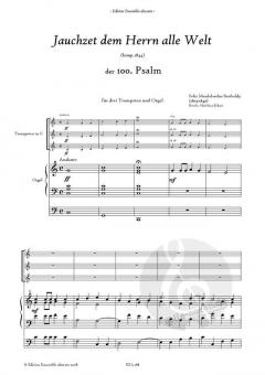 Jauchzet dem Herrn alle Welt von Felix Mendelssohn Bartholdy 