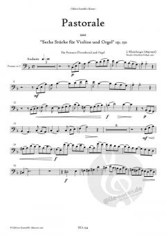 Pastorale von Joseph Gabriel Rheinberger für Posaune und Orgel im Alle Noten Shop kaufen
