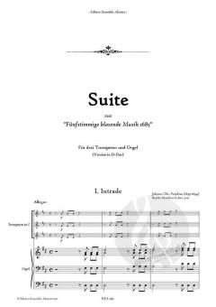 Suite von Johann Pezel 