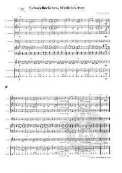 Die 21 schönsten Weihnachtslieder - Partitur 