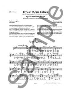 Myla And The Boat Tree - Choral score (Isabelle Aboulker) 
