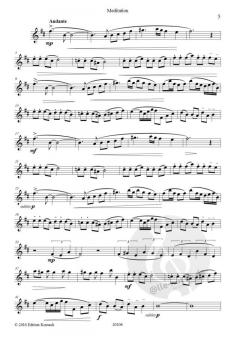 Meditation von Tina Ternes für Flöte und Harfe im Alle Noten Shop kaufen