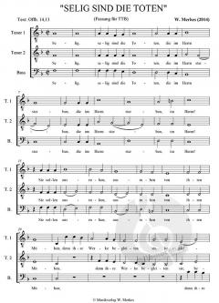 Selig sind die Toten (Wolfgang Merkes) 
