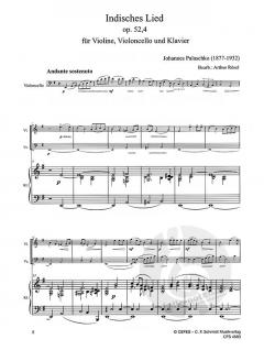 Indisches Lied op. 52,4 (Johannes Palaschko) 