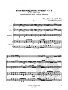 Brandenburgisches Konzert Nr. 5 D-Dur BWV 1050 (J.S. Bach) 