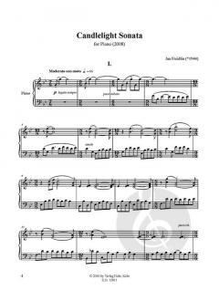 Candlelight Sonata von Jan Freidlin für Klavier im Alle Noten Shop kaufen