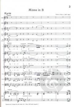 Missa in B von Robert Führer für Soli, SATB, Orchester im Alle Noten Shop kaufen (Partitur)